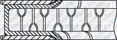 YENMAK 9216-100 Segman 1.00 (79.00mm) Insignia Twinport Astra G-H Vectra C 1.6i 16v 180hp Z16xep  ####